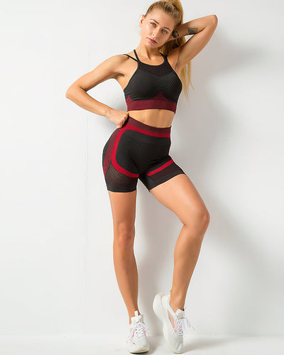 Olivia Seamless Shorts - Rot