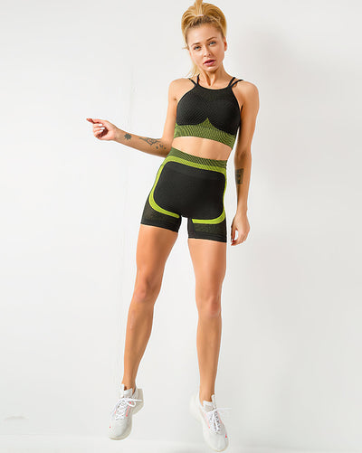 Olivia Seamless Shorts - Grün