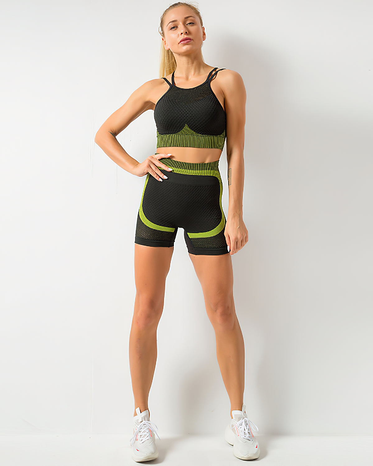 Olivia Seamless Shorts - Grün