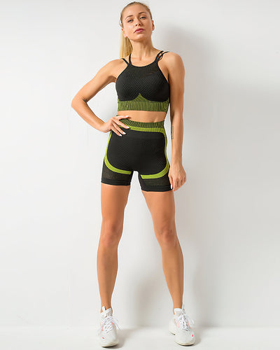 Olivia Seamless Shorts - Grün