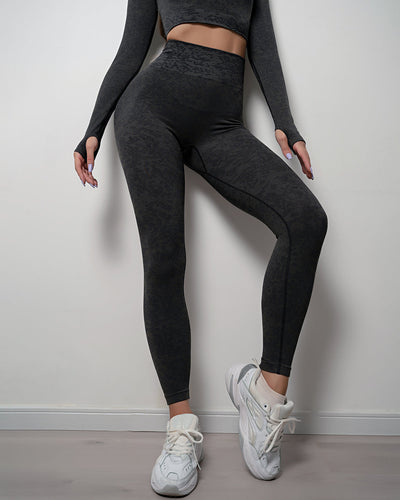 Omira Seamless Leggings - Schwarz