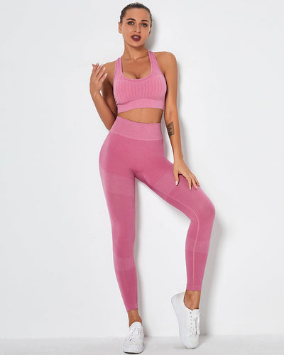 Penelope Seamless Leggings - Pink