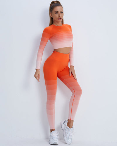 Qeuryn Long Sleeve - Orange