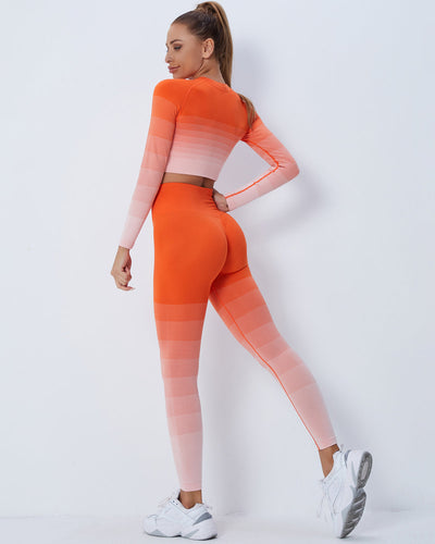 Qeuryn Long Sleeve - Orange