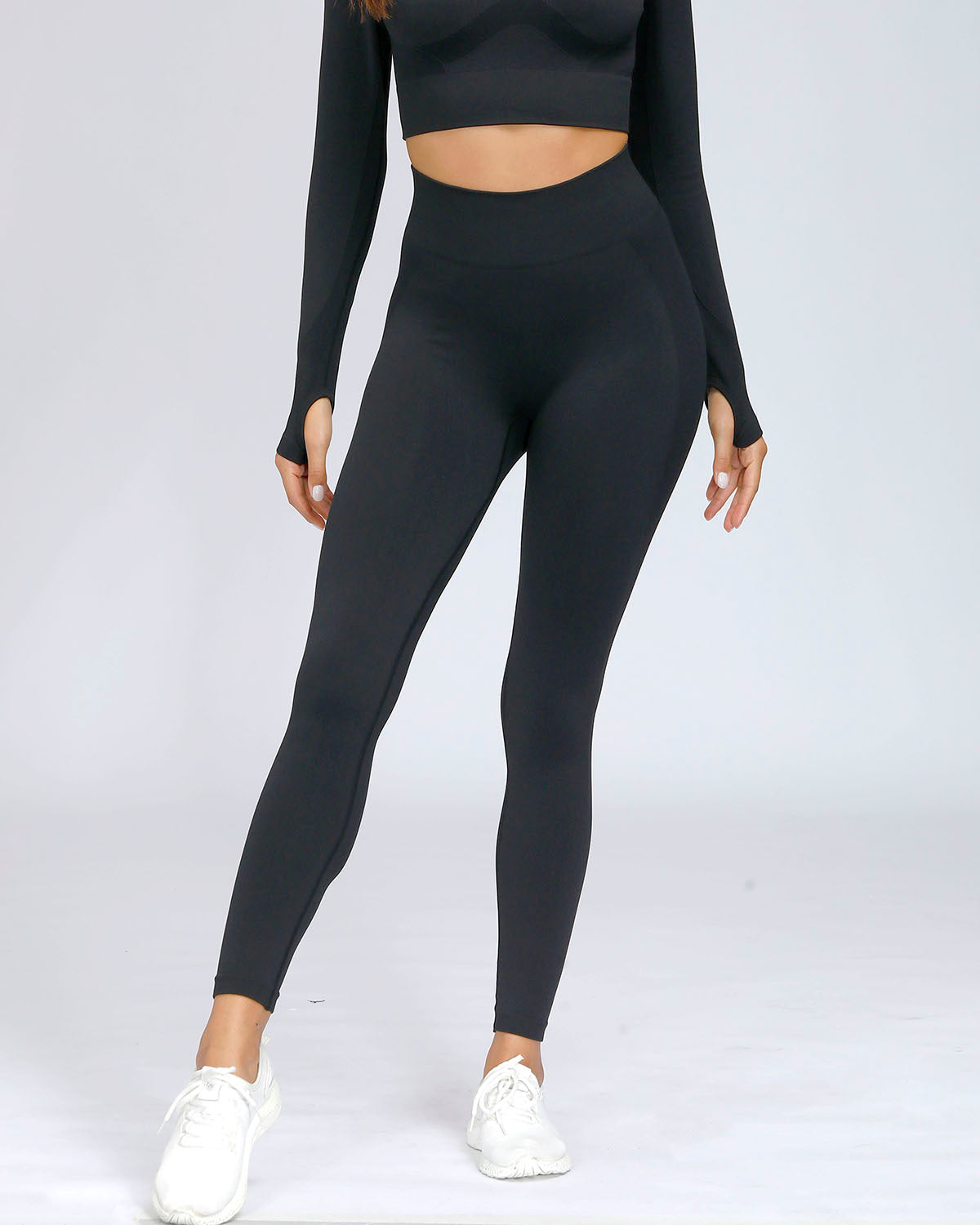 Serenity Seamless Leggings - Schwarz