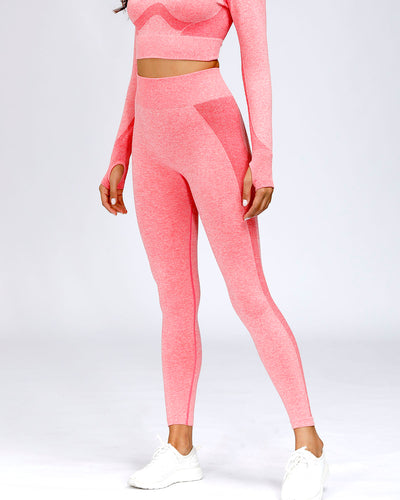 Serenity Seamless Leggings - Pink