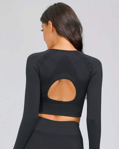 Serenity Long Sleeve - Schwarz