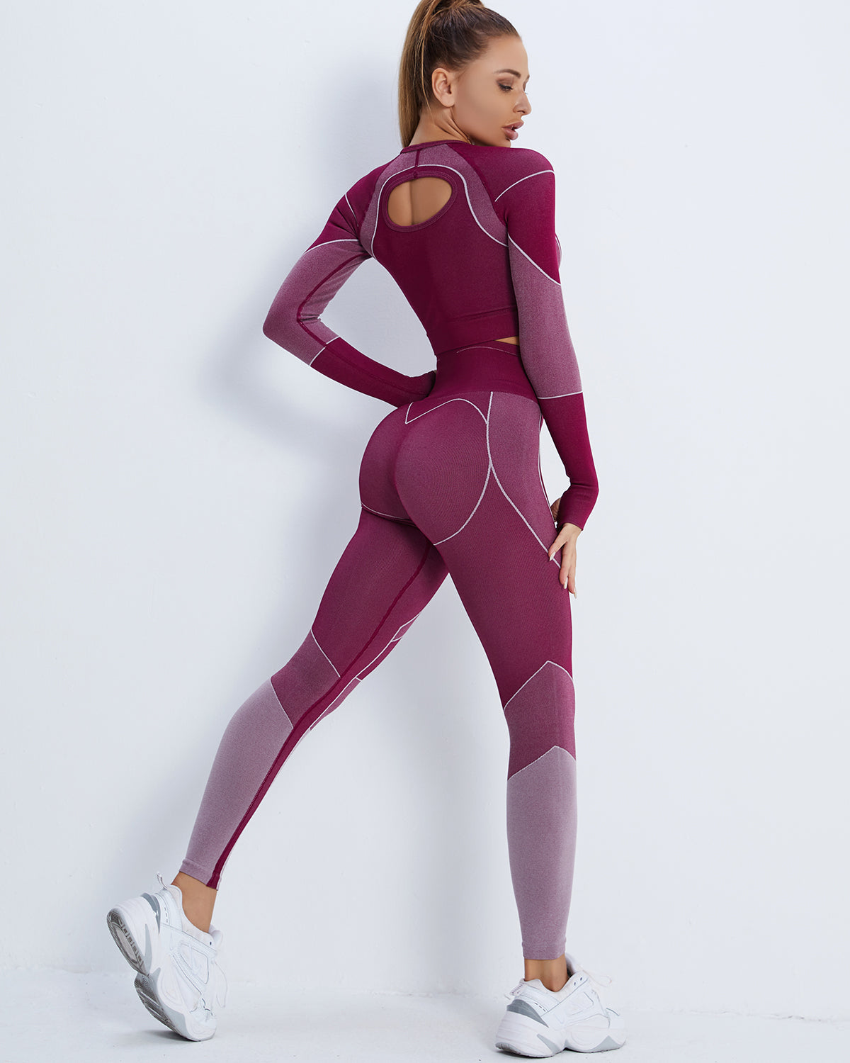Stealth Crew Seamless Leggings - Lila