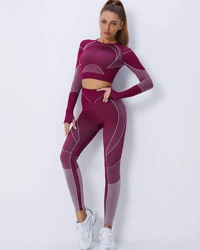 Stealth Crew Seamless Leggings - Lila