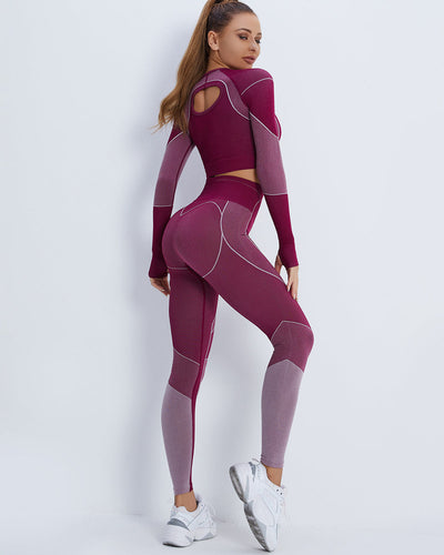 Stealth Crew Seamless Leggings - Lila