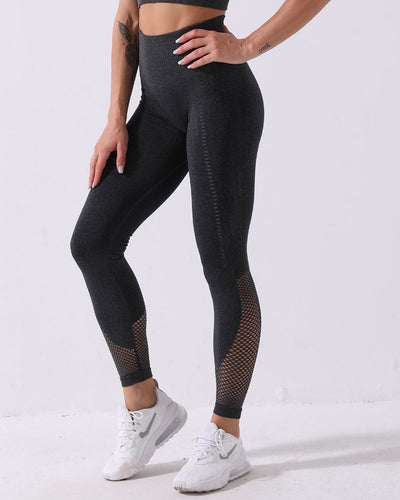 Terra Seamless Leggings - Schwarz