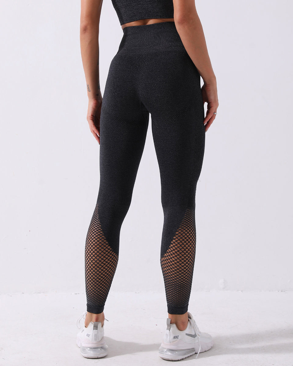 Terra Seamless Leggings - Schwarz