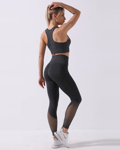 Terra Seamless Leggings - Schwarz