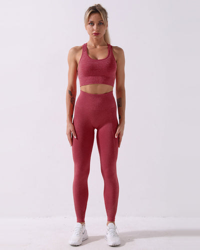 Terra Seamless Leggings - Rot