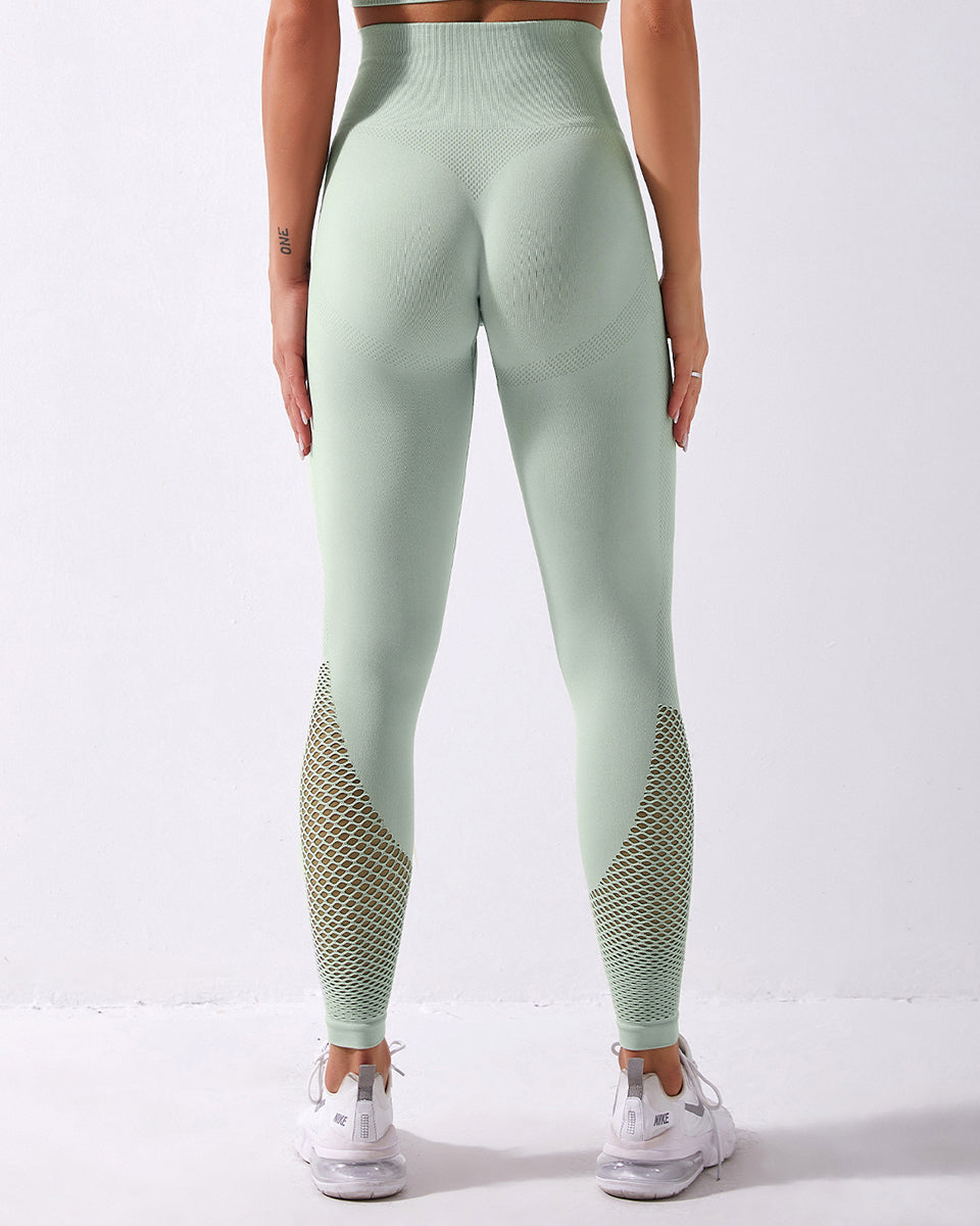 Terra Seamless Leggings - Hellgrün