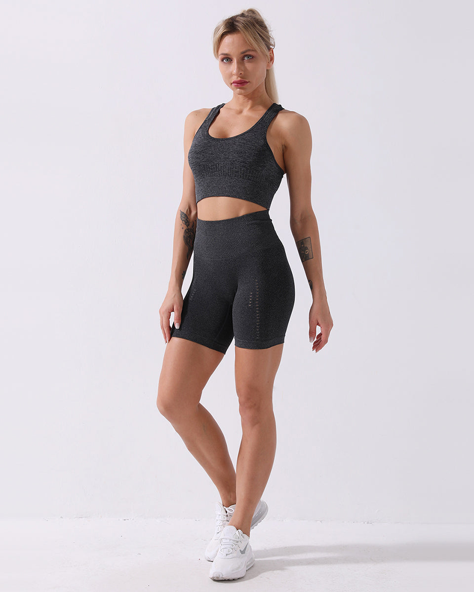 Terra Seamless Shorts - Schwarz