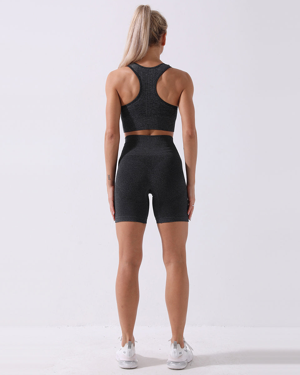 Terra Seamless Shorts - Schwarz