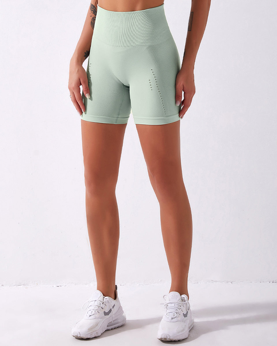 Terra Seamless Shorts - Hellgrün