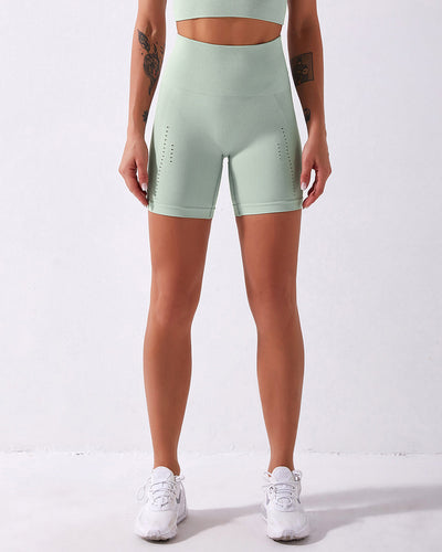 Terra Seamless Shorts - Hellgrün