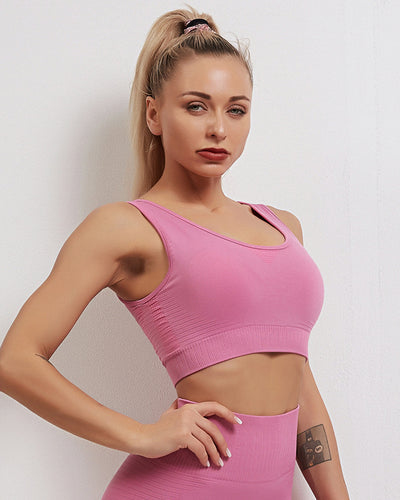 Tribeca Seamless Sport-BH - Pink