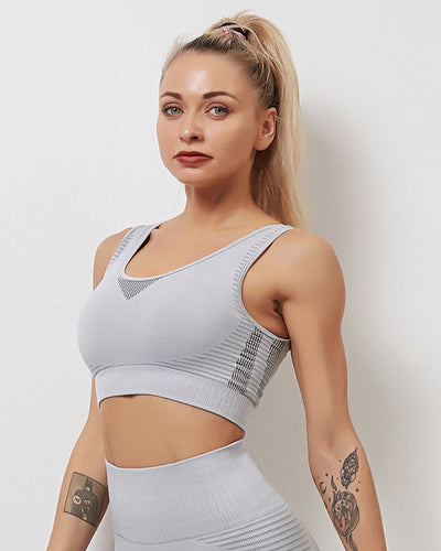 Tribeca Seamless Sport-BH - Grau