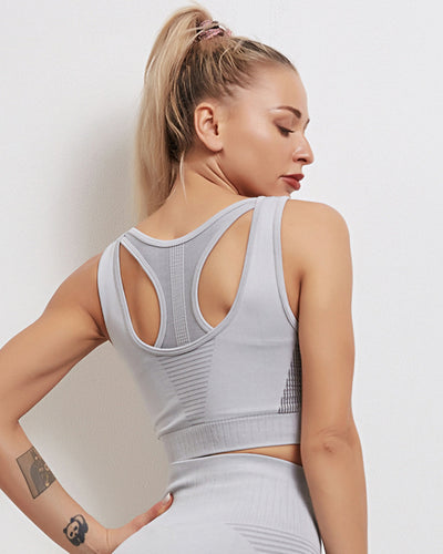 Tribeca Seamless Sport-BH - Grau