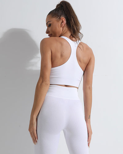 Wella Sport-BH - Weiß