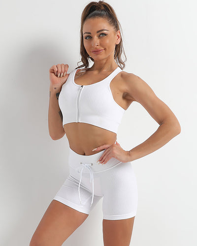 Wella Sport-BH - Weiß