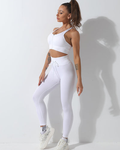 Wella Sport-BH - Weiß