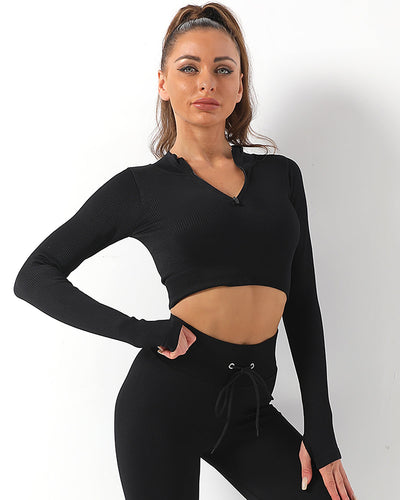 Wella Long Sleeve - Schwarz