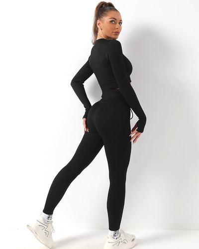 Wella Long Sleeve - Schwarz