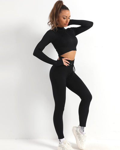 Wella Long Sleeve - Schwarz