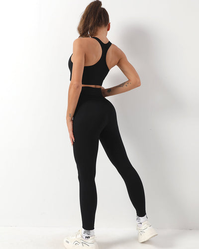 Wella Seamless Leggings - Schwarz