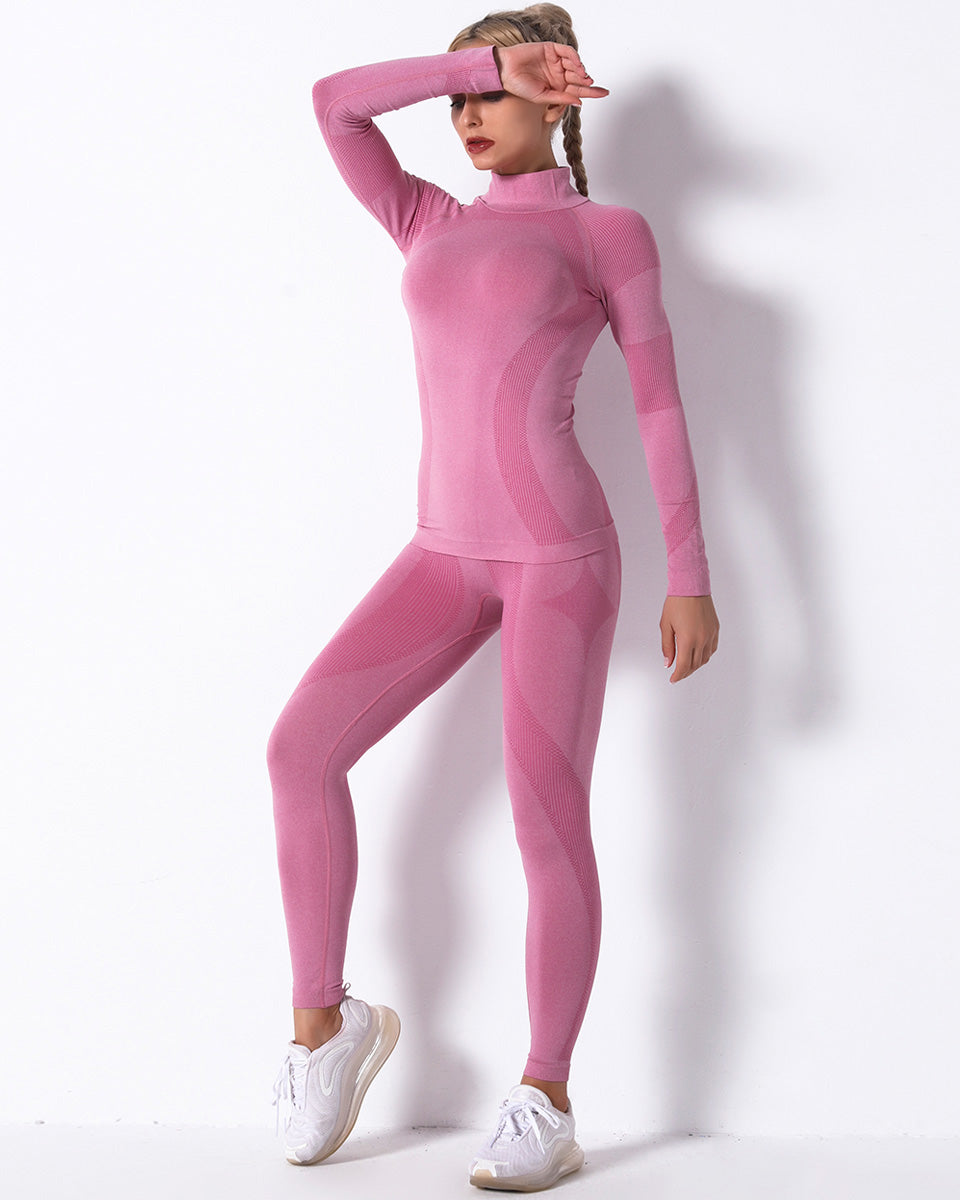 Wilder Seamless Leggings - Pink