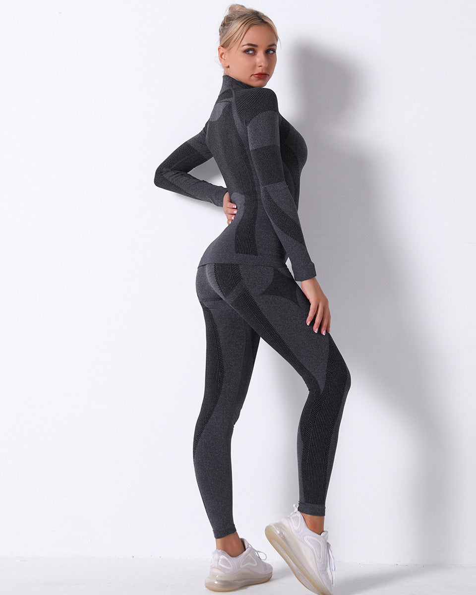 Wilder Seamless Leggings - Dunkelgrau