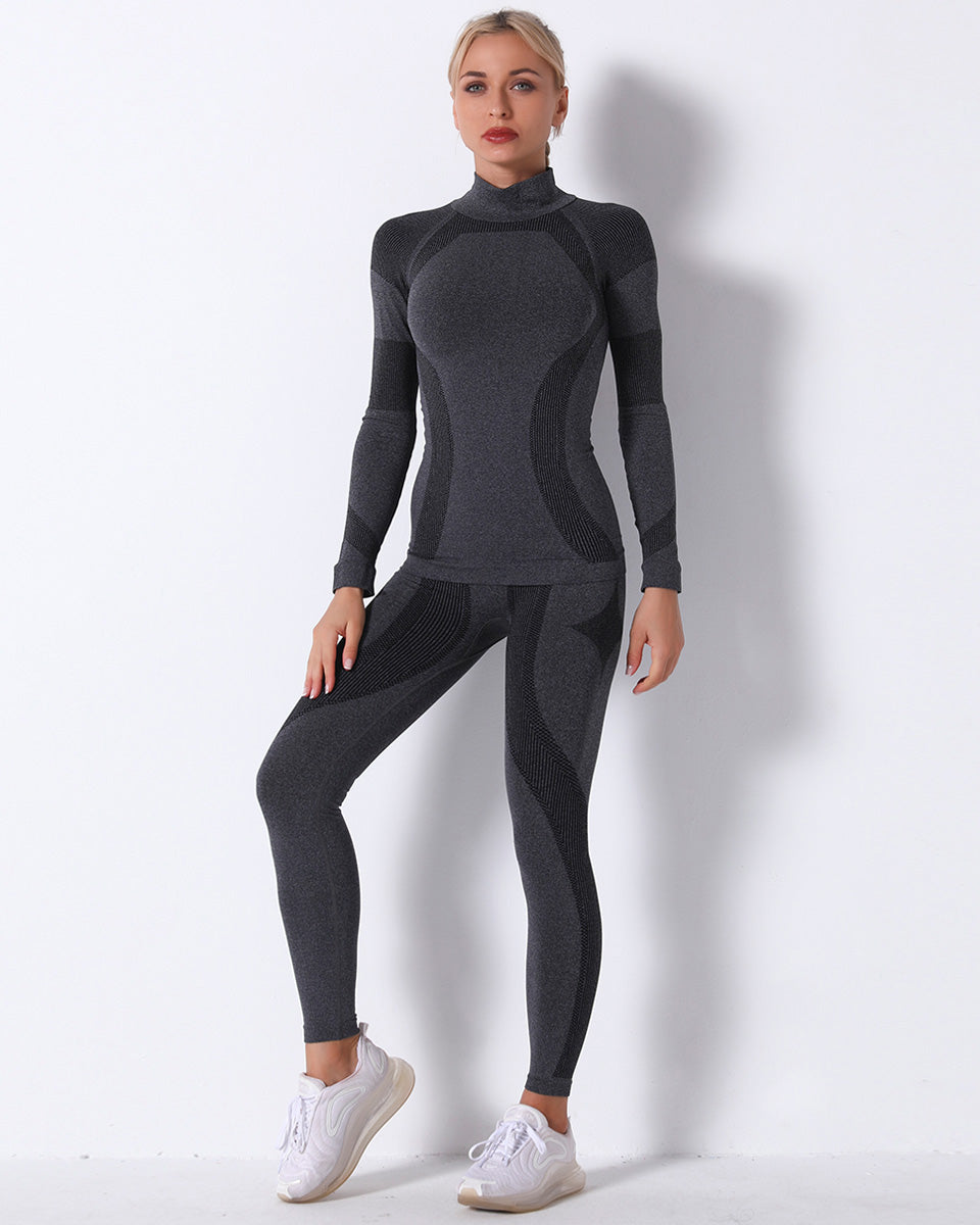 Wilder Seamless Leggings - Dunkelgrau