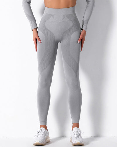 Wilder Seamless Leggings - Hellgrau