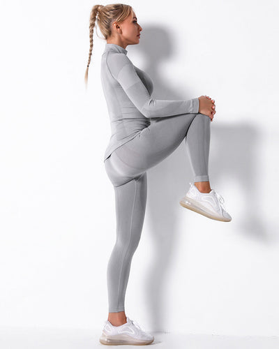 Wilder Seamless Leggings - Hellgrau