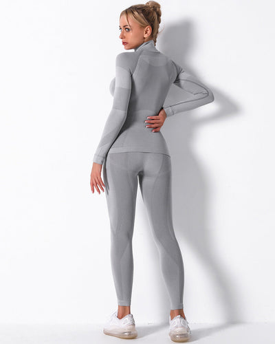 Wilder Seamless Leggings - Hellgrau