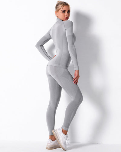 Wilder Seamless Leggings - Hellgrau