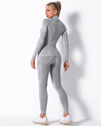Wilder Seamless Leggings - Hellgrau
