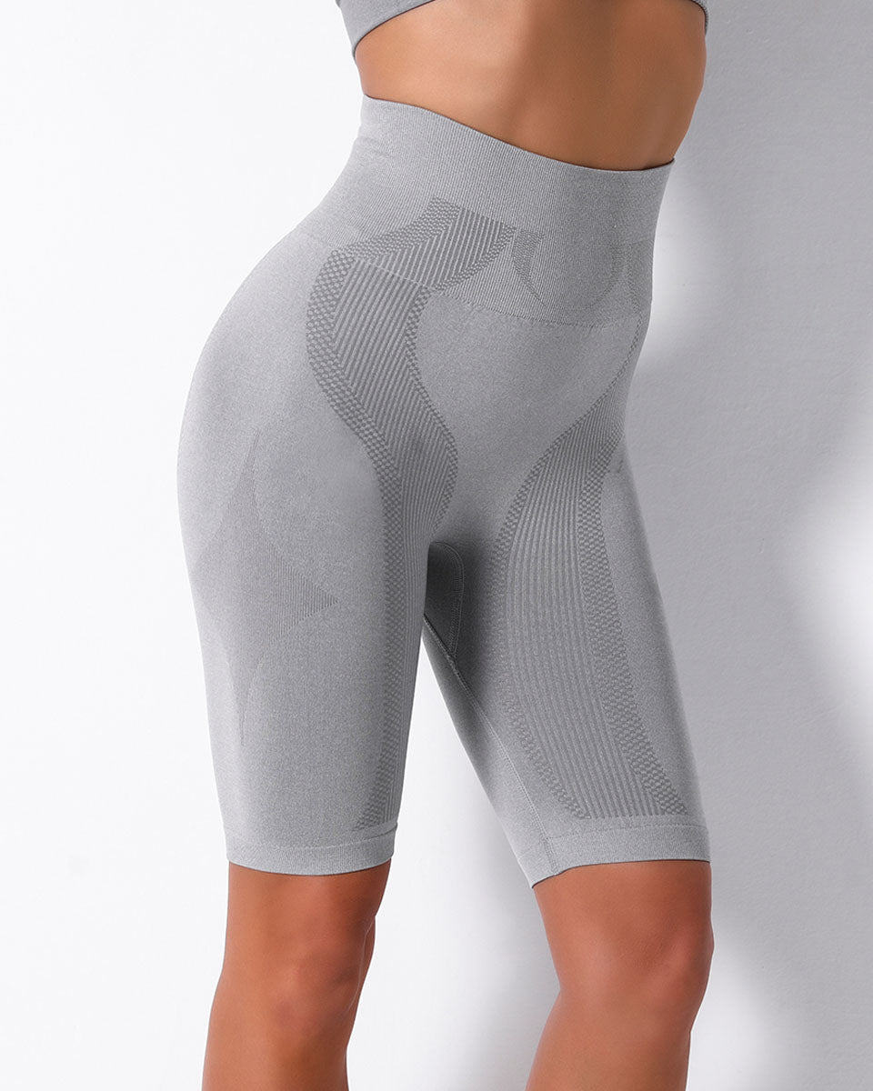 Wilder Seamless Shorts - Hellgrau