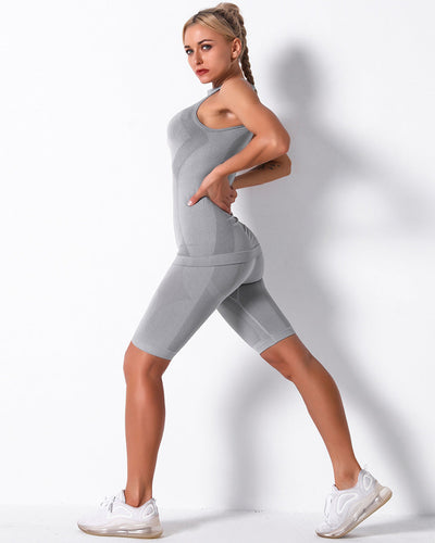 Wilder Seamless Shorts - Hellgrau