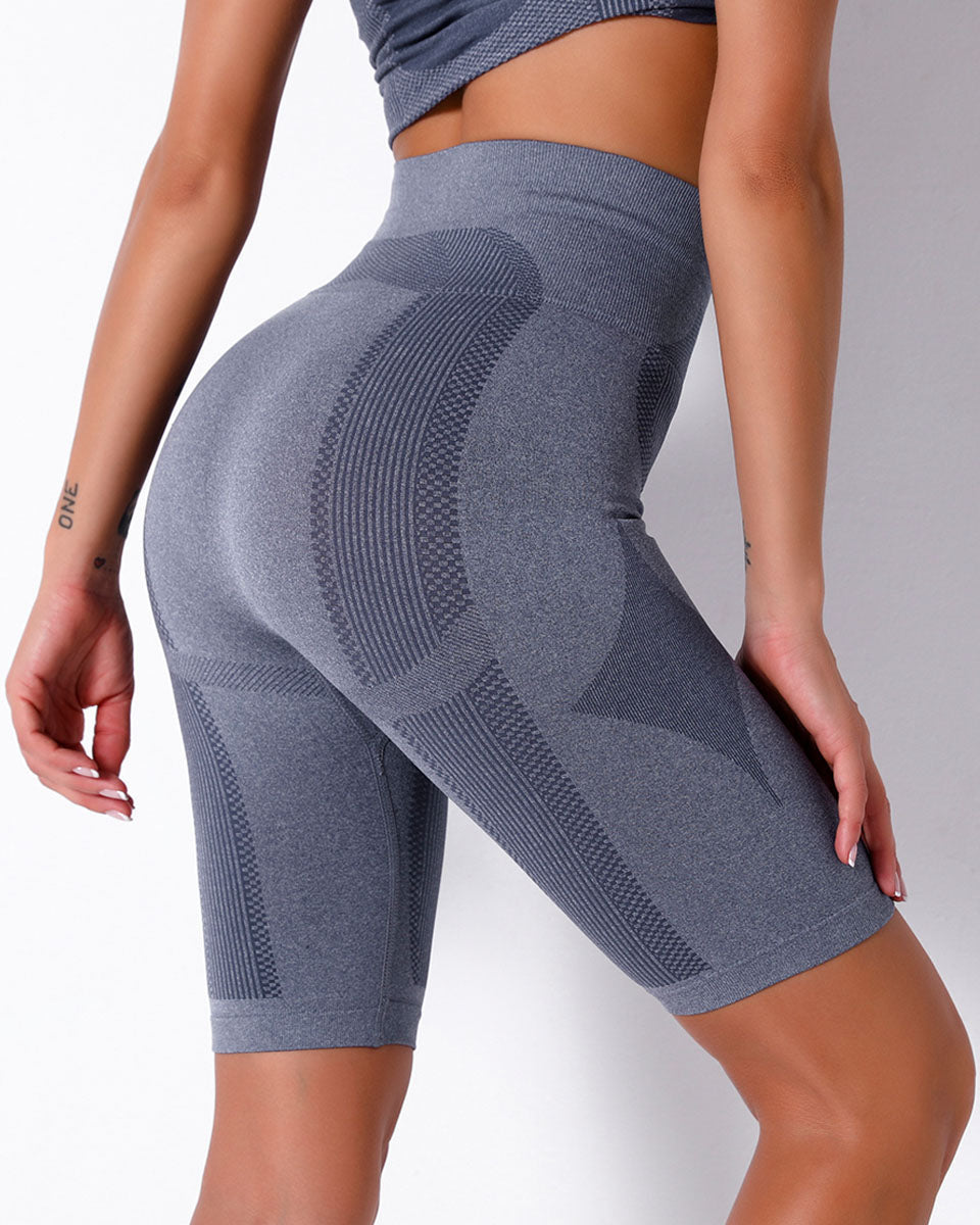 Wilder Seamless Shorts - Marine