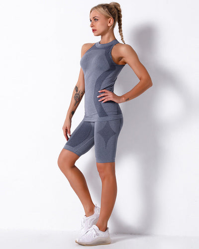 Wilder Seamless Shorts - Marine