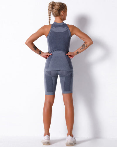 Wilder Seamless Shorts - Marine