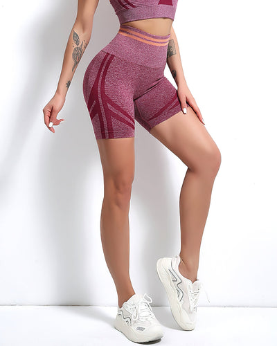 Willo Fox Seamless Shorts - Dunkelrot