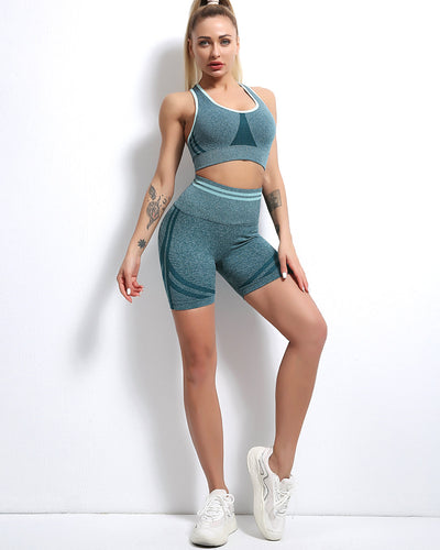 Willo Fox Seamless Shorts - Dunkelgrün
