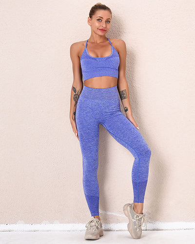 Xoco Hyperflex Seamless Leggings - Blau