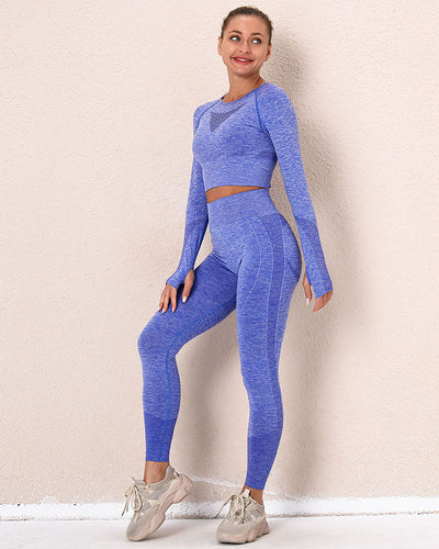 Xoco Hyperflex Seamless Leggings - Blau